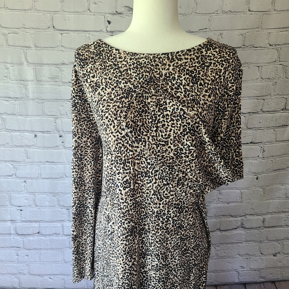 SOFT Stretch Dress, Cheeta Print, Size XL, Old Navy